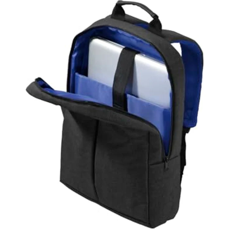 Hama Laptop-Rucksack "Genua", bis 17,3 Zoll, Schwarz – Bild 3