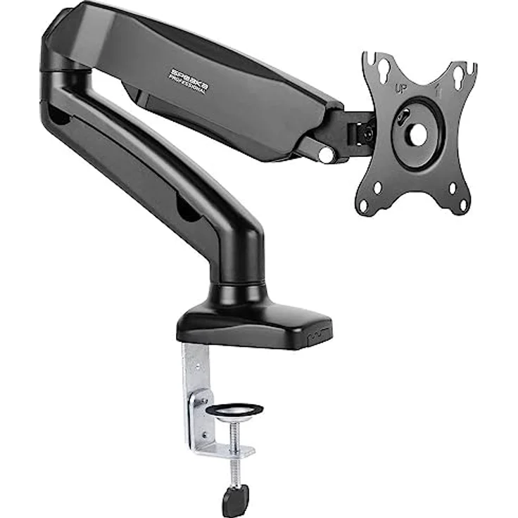 Speaka Professional SP-MM-900 1fach Monitorhalterung 43,2 cm (17) - 81,3 cm (32) Gasdruck-Technik, Schwenkbar, Neigbar – Bild 2