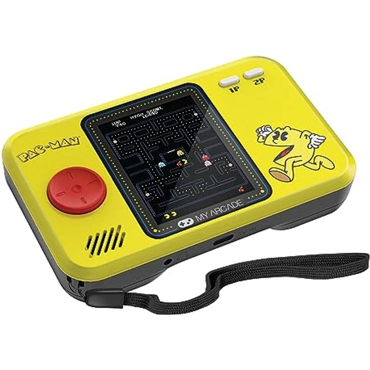 ATARI PAC-MAN Pocket Player Pro, tragbare Konsole mit klassischem PAC-MAN Spielspaß – Bild 3