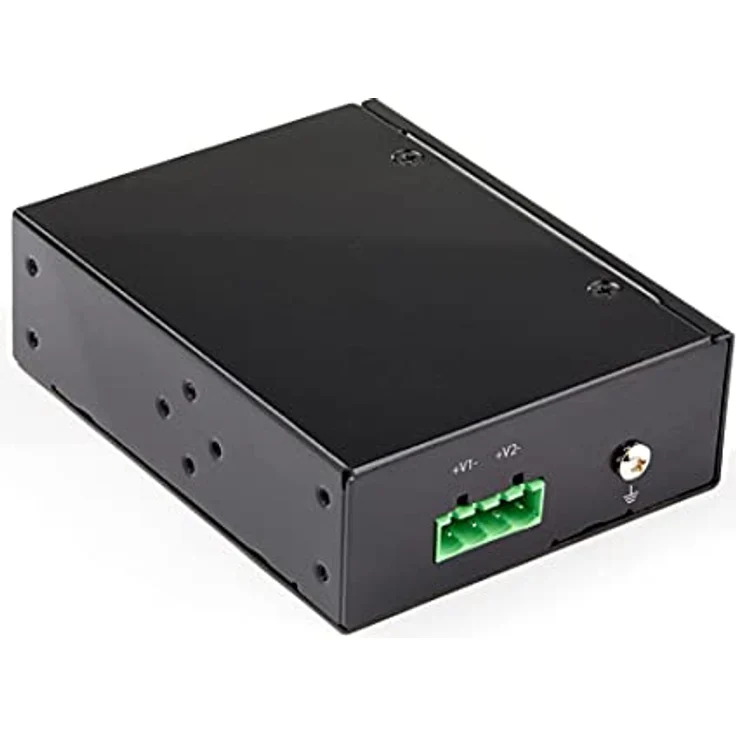 StarTech Industrieller Gigabit PoE Splitter - 90W Hochgeschwindigkeits Power-over-Etherne, Netzwerk Switch, Schwarz – Bild 5