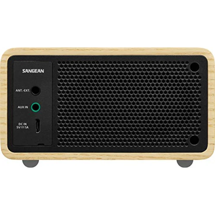 Sangean Genuine Mini DDR-7 DAB+ Tischradio AUX, Bluetooth®, UKW Holz (A500429) – Bild 3