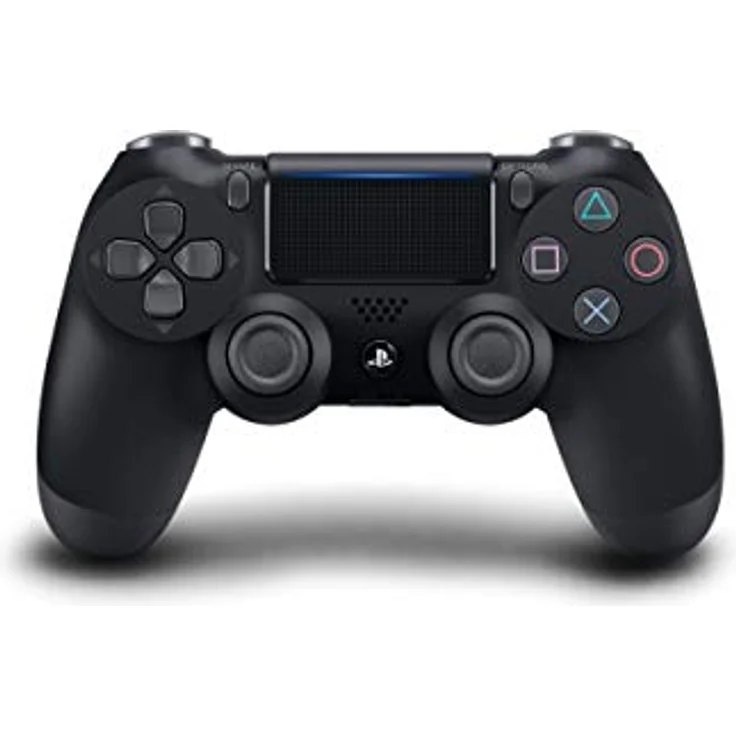 Playstation Dualshock 4 Wireless Controller, verbesserte Analogsticks und Trigger-Buttons, schwarz – Bild 1