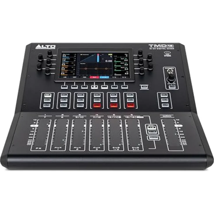 Alto TMD 16, 16-Kanal-Digitalmixer mit 100mm Touchfadern, 7"-Farbdisplay, Bluetooth-Streaming und 2x2 USB-Interface – Bild 12
