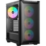 be quiet! Pure Base 501 LX Black PC-Gehäuse mit 4 Light Wings PWM-Lüftern, ARGB-Beleuchtung, hoher statischer Druck, USB 3.2 Gen. 2 Type C