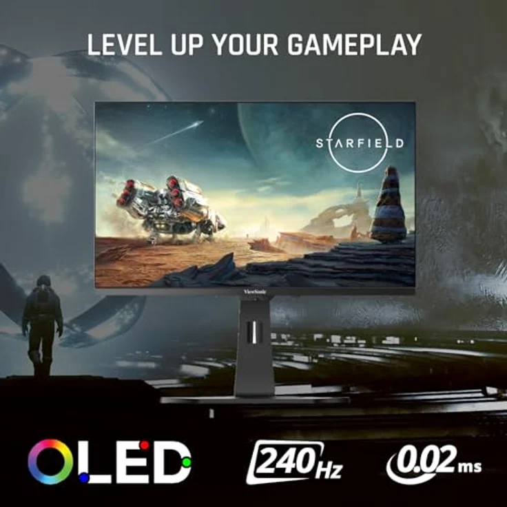ViewSonic XG272-2K-OLED 67cm (27") WQHD 16:9 OLED Gaming Monitor HDMI/DP/USB – Bild 3