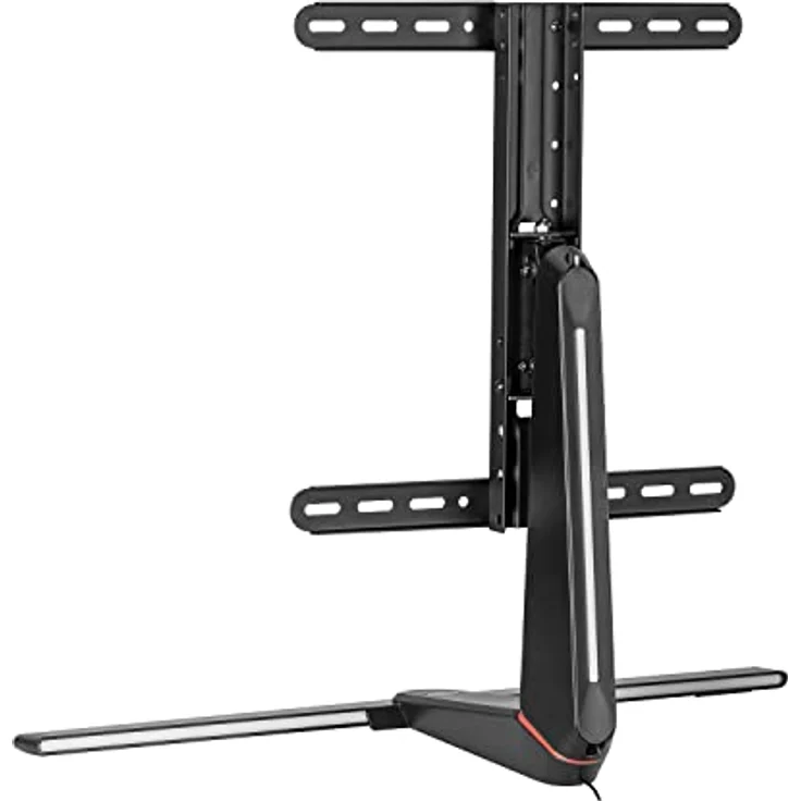 NanoRS RS167 Gaming Monitorständer TV-Halterung 32-55" RGB LED-Hintergrundbeleuchtung, Höhenverstellbar, Schwenkbar, Neigbar, max VESA 400x400, max. 40kg – Bild 3