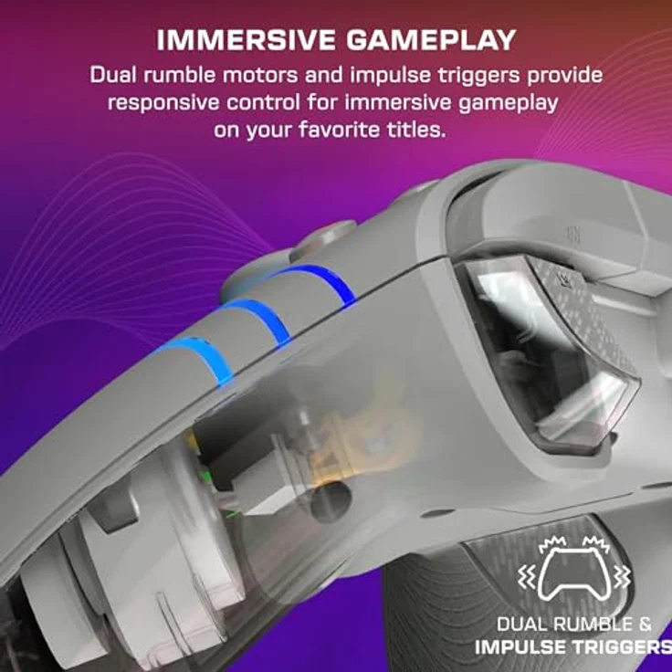 Turtle Beach Afterglow Wave Wired Controller · XB, Gaming Controller mit RGB-Beleuchtung, ergonomischem Design und programmierbaren Tasten, Grau – Bild 10