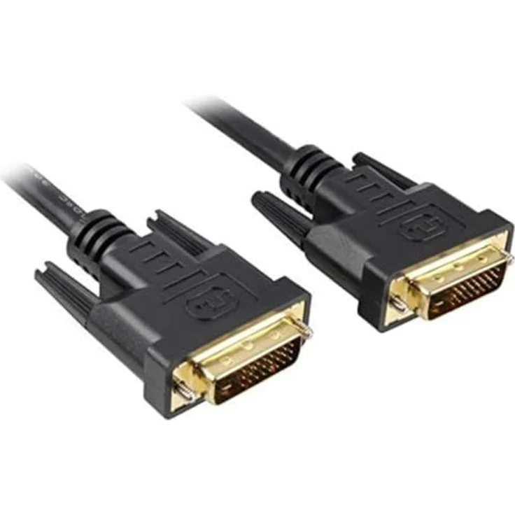 PremiumCord DVI Verbindungskabel - 3m, Dual-Link, DVI-D (24 + 1) Stecker auf Stecker, Digital, Full HD 1080P, max. Auflösung: 2560 x 1600 Pixel 60Hz, Farbe schwarz – Bild 2