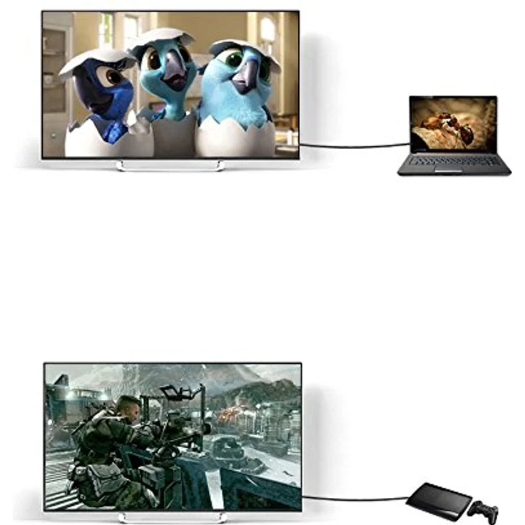 S-CONN maximum connectivity HDMI A-Stecker-HDMI A-Stecker verg. HEAC 2m – Bild 4