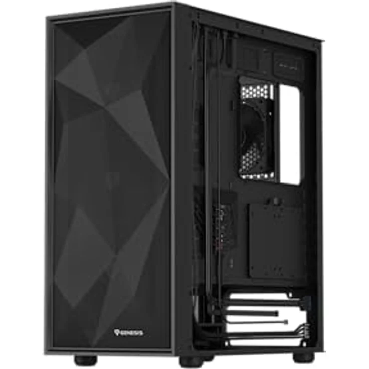 Genesis Obudowa Diaxid 605F czarna (NPC-2046) ATX, Mini-ATX, mATX, PC Gehäuse, Schwarz – Bild 5