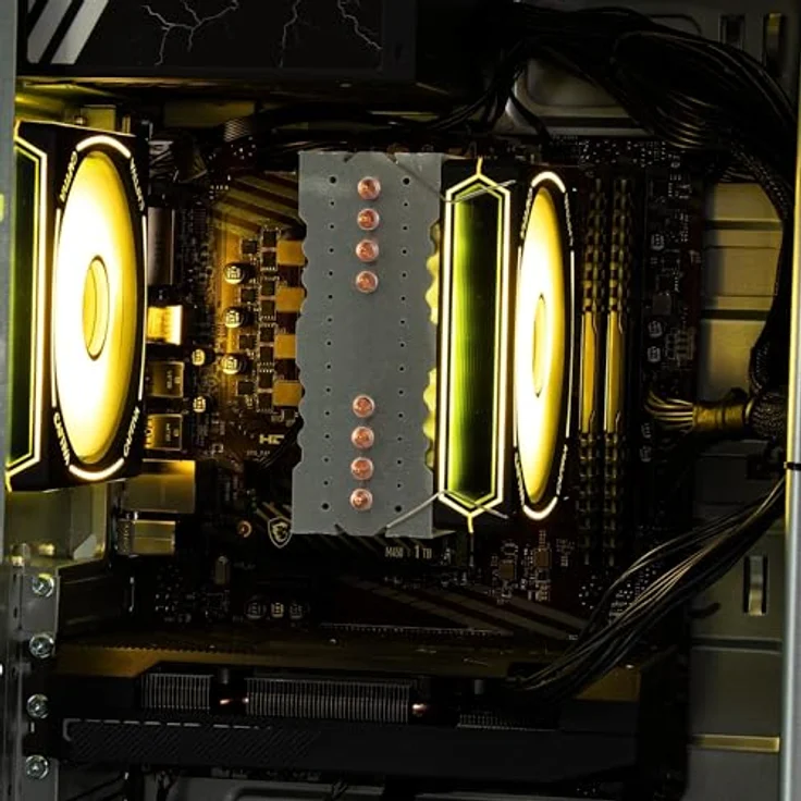 Captiva Advanced Gaming I98-118, Gaming-PC mit Intel Core i5-14400F, Nvidia GeForce RTX 5060 Ti, 16 GB RAM, 500 GB SSD, Schwarz – Bild 4