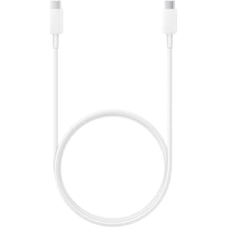 Samsung EP-DN975 - USB-Kabel - USB-C (M) bis USB-C (M) - USB2.0 - 1,0m - USB-Stromversorgung (5A, 100 W) - weiß - für Galaxy Note10, Note10+, Note10+ 5G (EP-DN975BWEGWW) – Bild 2