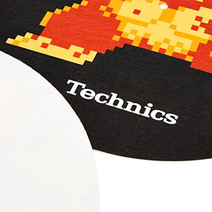Technics Slipmat Donkey Kong, 300 mm Filz-Slipmats im Paar, 0,04 kg – Bild 3