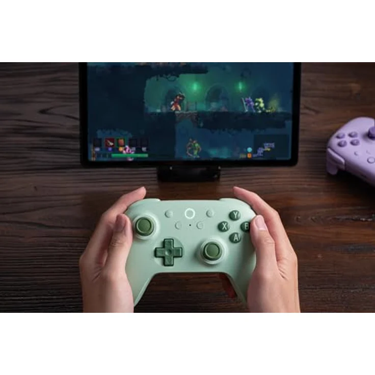 8bitdo Ultimate 2C Wireless Gaming Controller, kompatibel mit PC und Android, Grün, mit neu belegbaren Schnell-Bumper und Hall-Effekt-Joysticks – Bild 7