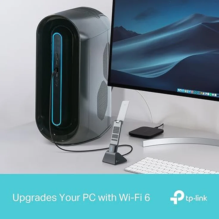 TP-Link Archer TX50UH, WLAN-Adapter mit 3000 Mbit/s, Schwarz, Wi-Fi 6, USB 3.2, Ideal für PC/Laptop – Bild 12