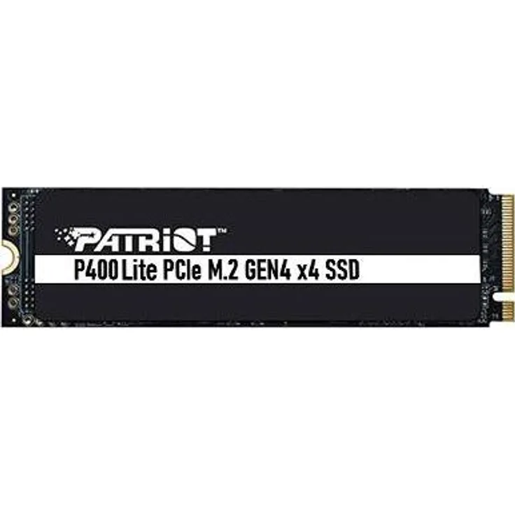 Patriot SSD 4TB M.2 P400 Lite, PCIe 4.0, 3500/2700 MB/s, kompakte Bauhöhe 3,8 mm