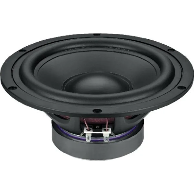 Monacor Hi-Fi Basslautsprecher, 150 WMAX, 100 WRMS, 8 Ohm, Polypropylen-Konus, Aluminiumdruckgusskorb