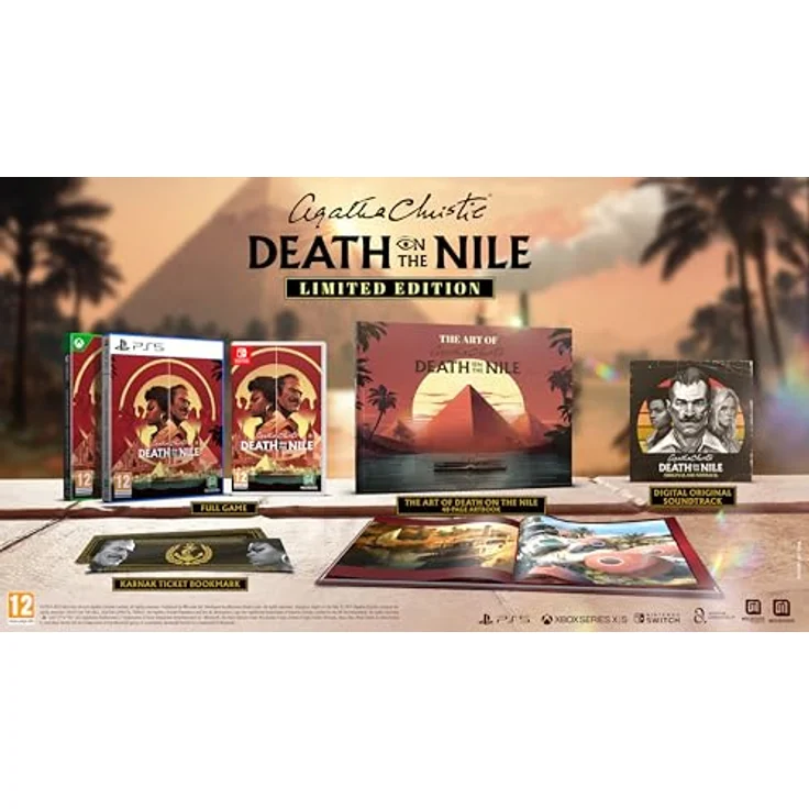 MICROÏDS Agatha Christie - Death On The Nile - Limited Edition - Nintendo Switch mit DUAL PROTAGONISTS, erweitertem Storyline und dynamischem Mindmap-System – Bild 2