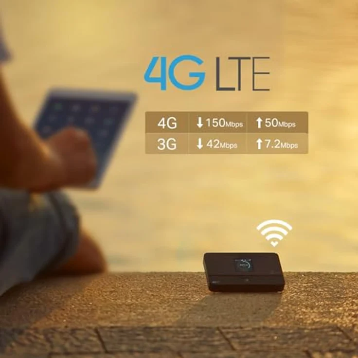 TP-Link M7350 mobiler 4G/LTE MiFi Dualband WLAN Router (UK Version - nicht für Deutschland) – Bild 9