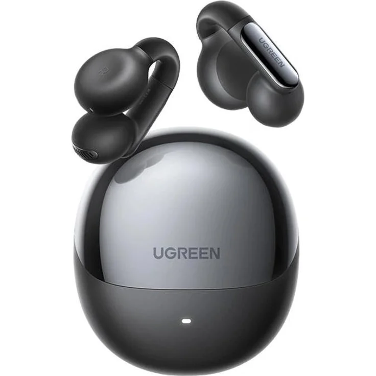Ugreen HiTune S5 WS210, TWS Kopfhörer mit Bluetooth 5.4, 24 Stunden Akkulaufzeit, IPX5 wasserdicht, Schwarz