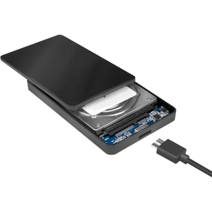 Logilink - Speichergehäuse - 2.5'' (6.4 cm) - SATA 6Gb/s - 6 Gbit/s - USB 3.0 (UA0339) – Bild 7