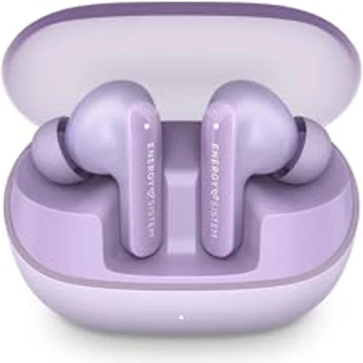 Energy Sistem Serenity ANC, True Wireless Earphones mit aktiver Geräuschunterdrückung und integriertem Mikrofon, kabellos, Lavendel – Bild 4