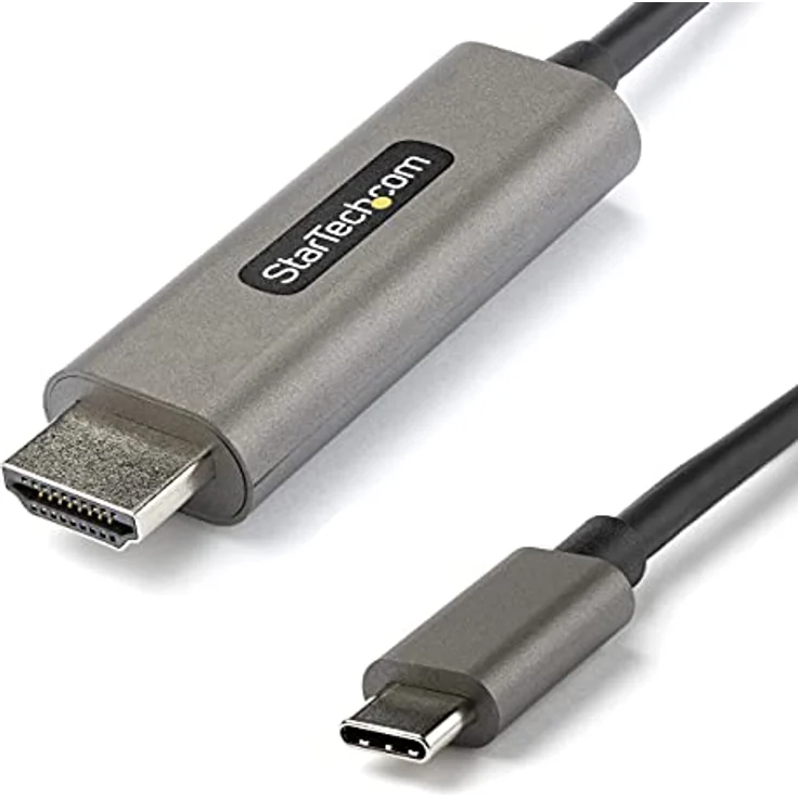 StarTech.com 4m USB-C auf HDMI Kabel 4K 60Hz mit HDR10 - Ultra HD Video Adapter Kabel - DP 1.4 Alt Mode HBR3 (CDP2HDMM4MH) – Bild 1