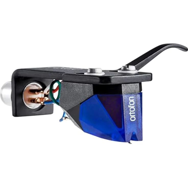 Ortofon 2M Blue, Moving Magnet Tonabnehmer System mit SH-4 Headshell, blau, 5,5 mV Ausgangsspannung, elliptischer Nadelschliff – Bild 3