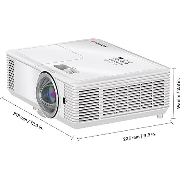Screenplay SP2234ST, HD Beamer mit 4200 ANSI Lumen, DLP-Technologie und 8000 Stunden Lampenlebensdauer, Weiss – Bild 9