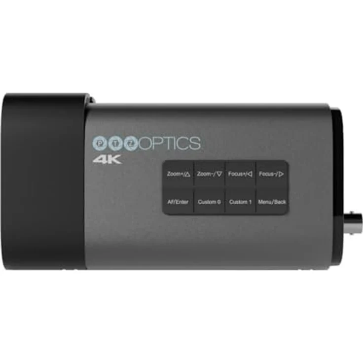 PTZOptics Studio 4K 20X, Überwachungskamera mit 20-fachem Zoom, grau, NDI HX3 und Hive Studio Konnektivität – Bild 5