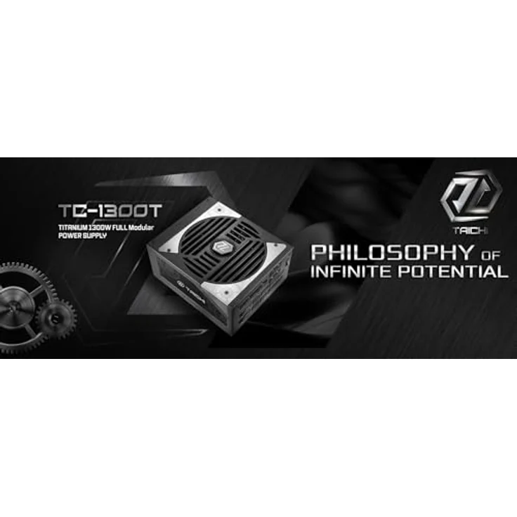 ASRock Netzteil TC-1300T, 1300 W, 80 Plus Titan, modulares Design, PCI-E x10, SATA x9, Titan & Lambda A++ zertifiziert, 10-jährige Garantie – Bild 6