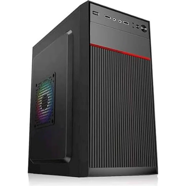 VIST Ryzen 5 5600G RX Vega 32GB SSD 1TB M.2 WiFi W10 Desktop-PC - AMD Ryzen 5 5600G, Radeon RX Vega 7, 32GB DDR4, 1TB SSD, WiFi, Windows 10 – Bild 1