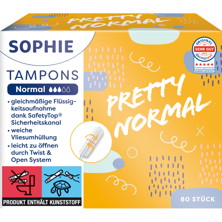 Sophie Tampons 80 Stück, normal  - Preisvergleich