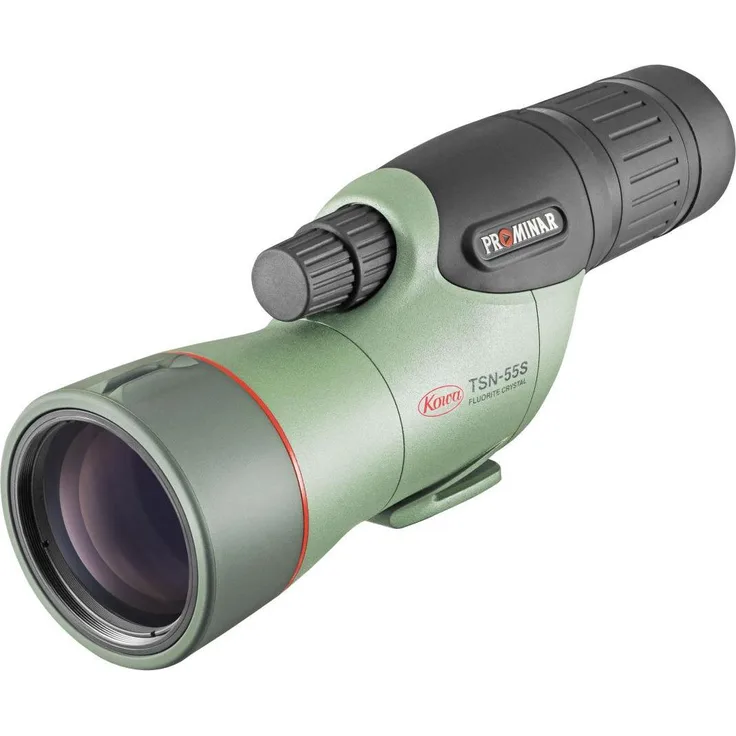 Kowa TSN-55A PROMINAR, Kompaktes Teleskop mit 55-mm-Objektivlinse aus Fluoritkristall, 17-40x Weitwinkel-Zoom, wasserdicht und leichtgewichtig