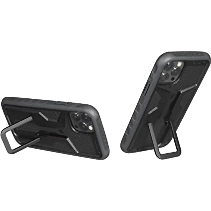 TOPEAK RideCase für iPhone 13 Pro, Black/Gray, mit Halter und Schutz, robustes Dual-Density-Exoskelett – Bild 3
