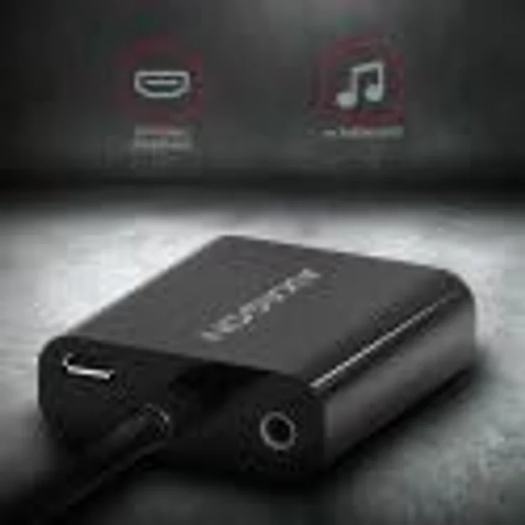 AXAGON RVH-VGAN, HDMI auf VGA Adapter, Full HD 1.920 x 1.080, mit Audio OUT und Micro-USB Stromversorgung – Bild 3