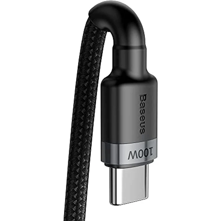 Baseus Cafule Nylonkabel USB Typ C, 100W Power Delivery 2.0, 20V 5A, 2m, grau – Bild 13