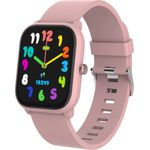Denver Smartwatch SWK-120P rose, Bluetooth-Smartwatch für Kinder mit Herzfrequenzsensor und 130 Sportmodi
