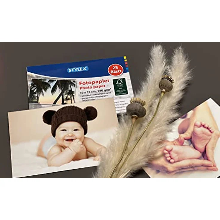 Stylex Fotopapier 10x15 cm,180g,25 Blatt, FSC40833 – Bild 3