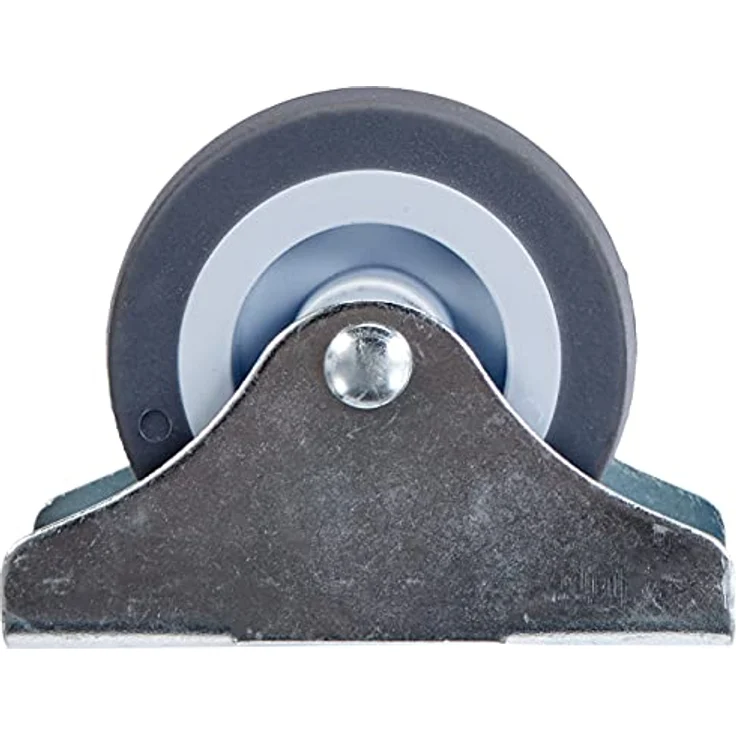 Dörner + Helmer Parkett-Bockrolle (50 x 19 mm, TPE-Rad) grau, 791340 - Preisvergleich – Bild 2