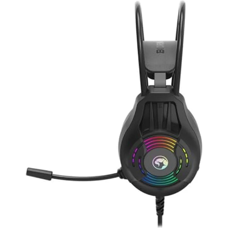 MARVO H8326 Gaming Headset mit 40mm Treiber und dynamischer RGB-Beleuchtung – Bild 3