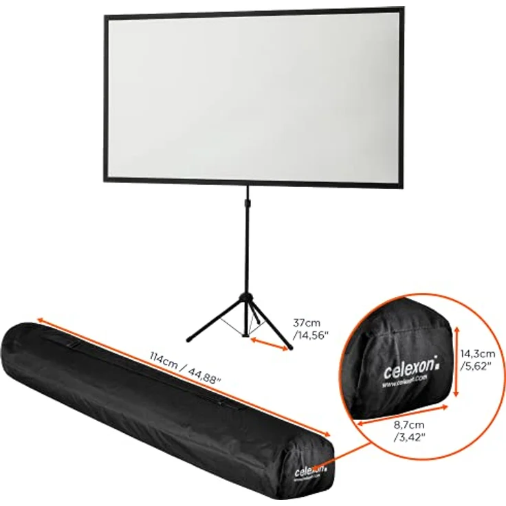 Celexon Leinwände Stativleinwand Ultra-lightweight 177 x 100cm – Bild 3