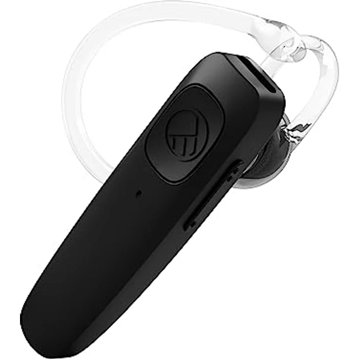 Tellur Vox 155 Black, Bluetooth Headset mit Aktiver Geräuschunterdrückung und 9h Akkulaufzeit, Kabellos, Schwarz – Bild 2