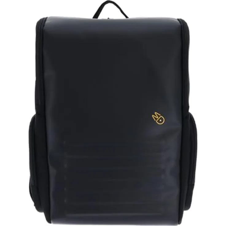 Mandarina Duck Smart Duck Backpack, Laptoprucksack mit gepolstertem Laptopfach und ergonomischen Schultergurten, Dark Gloss anthrazit
