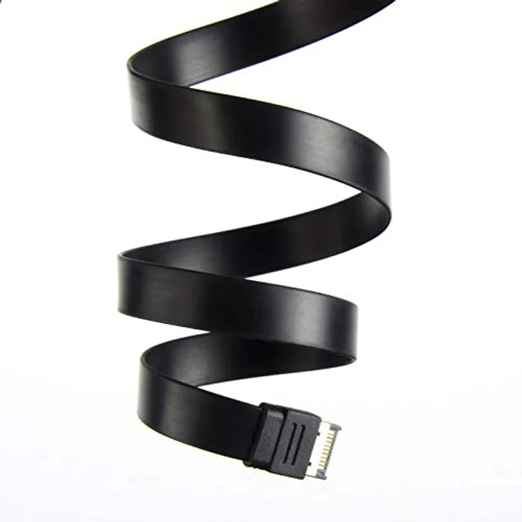 Silverstone SST-G11313530-RT, USB Type C Upgrade Kit für Gehäuse, Schwarz, mit USB 3.1 Gen.2 (0.81 m), USB 3.0, Audio-Anschlüssen – Bild 5