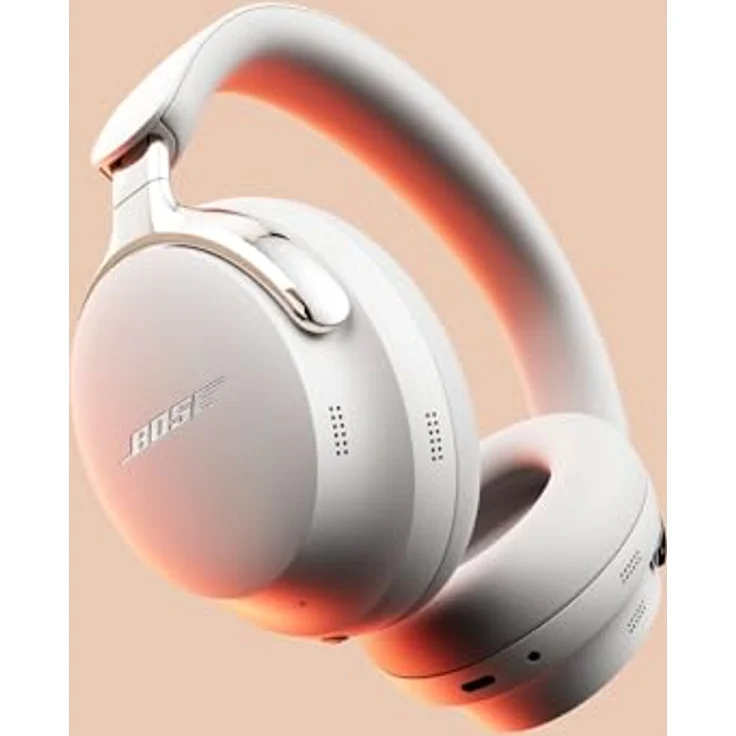 Bose QuietComfort Ultra Bluetooth-Kopfhörer (2. Gen.), Over-Ear-Noise-Cancelling mit räumlichem Klang, integriertes Mikrofon, bis zu 30 Stunden Wiedergabedauer, Rauchweiß – Bild 2