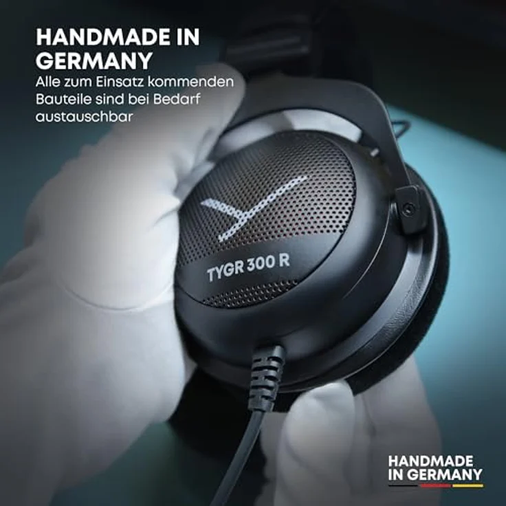 beyerdynamic TYGR 300 R Kopfhörer, offener Gaming-Kopfhörer, kabelgebunden, schwarz – Bild 11