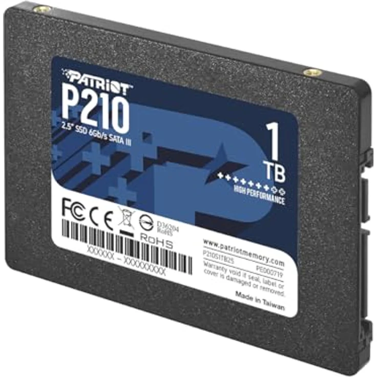 Patriot Memory P210 2.5 Zoll 1000 GB Serial ATA III (P210S1TB25) – Bild 2