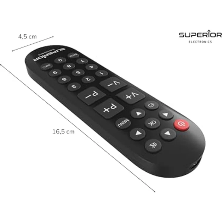 Superior Electronics Ready5 (Samsung, LG, Philips, Sony, Panasonic) Universal Ersatzfernbedienung einsatzbereit – Bild 4
