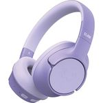 Fresh 'n Rebel Clam Fuse Bluetooth kopfhörer Over Ear mit Hybrid Active Noise Cancelling, mit ENC-Mikrofon (perfekte Anrufe), Kabellose kopfhörer mit Ambient Mode, 45h Spielzeit (Lila)
